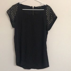 Black express bling shirt